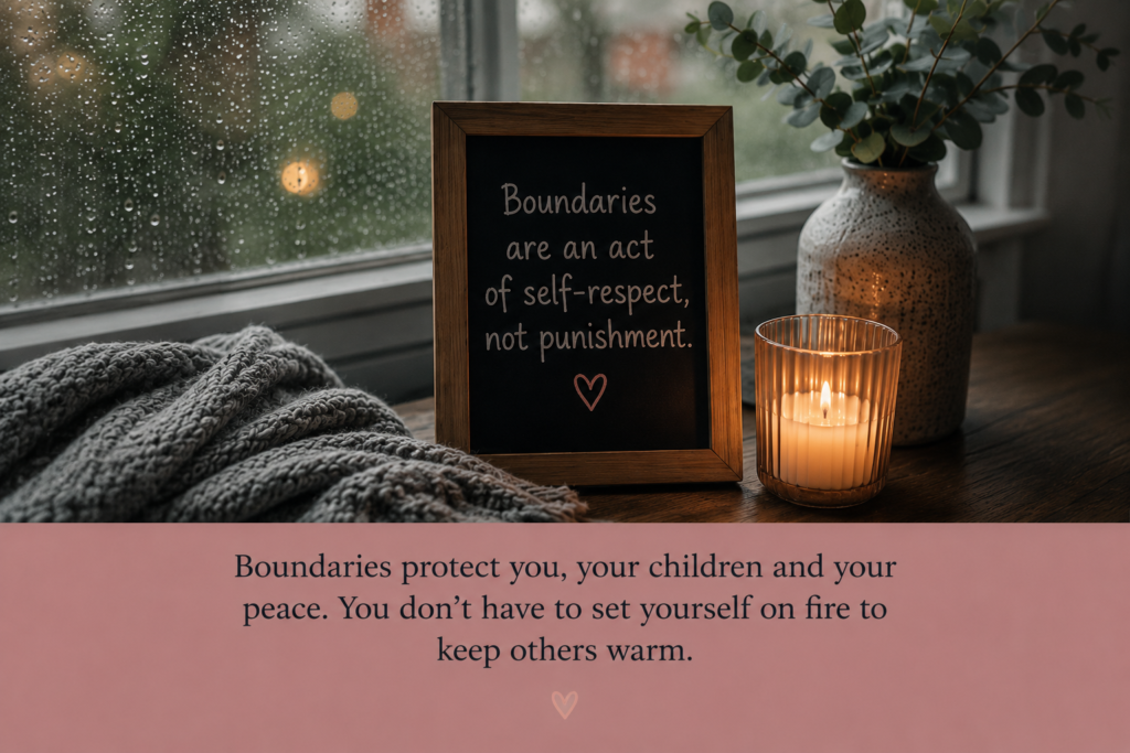 Boundaries protect you